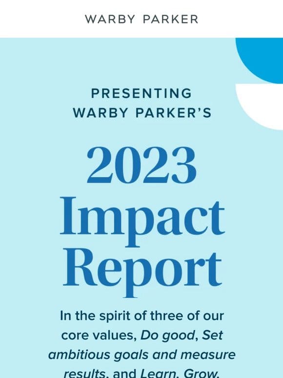 Our Impact Report has arrived!