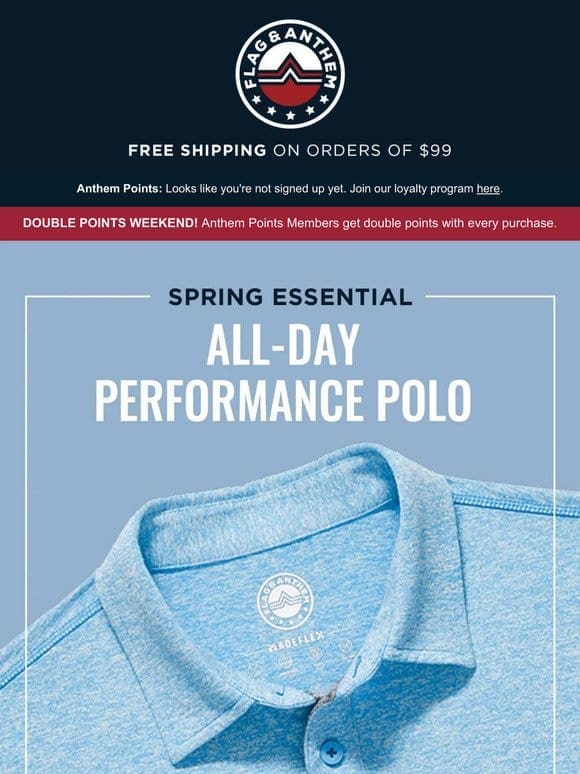 Our No. 1 Polo for Spring