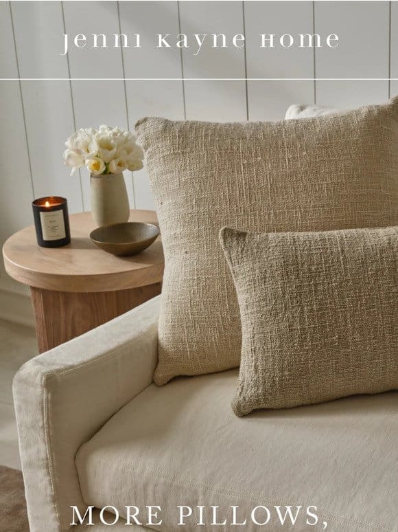 Our Seasonal Pillow Picks