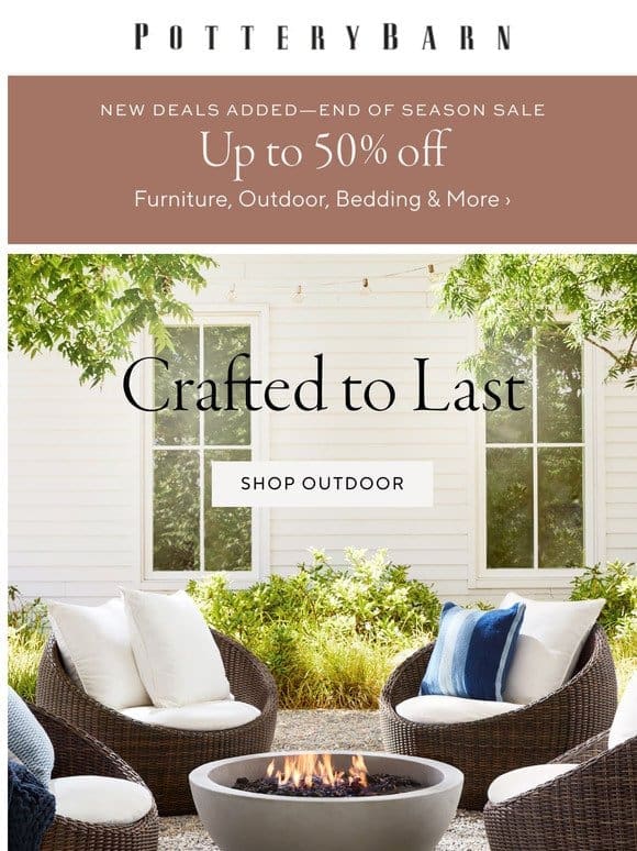 Outdoor bestsellers are on sale