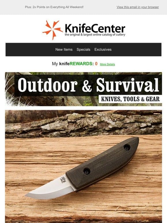 Outdoor/Survival Essentials!