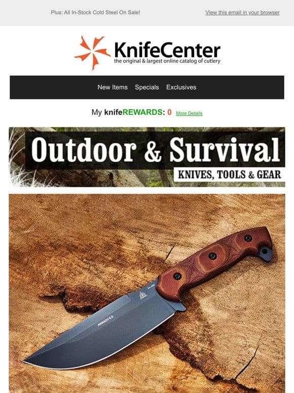 Outdoor/Survival Essentials!