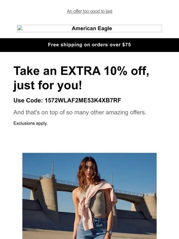 PRICE DROP! On sale + an EXTRA 10% off your faves