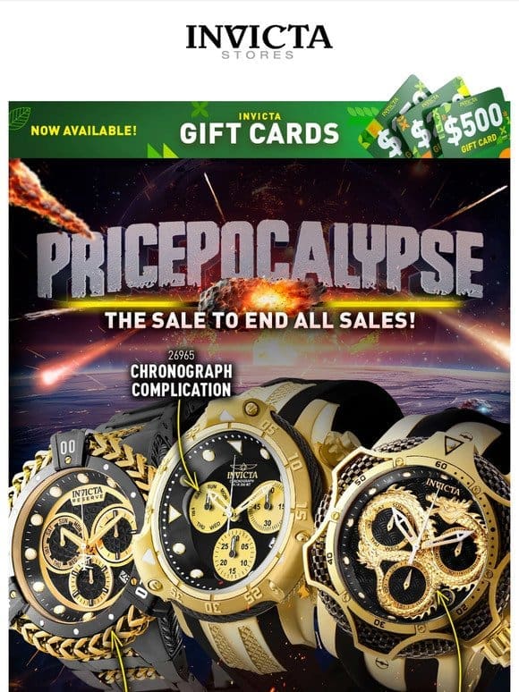 PRICE-POCALYPSE Jewelry At $5 & WATCHES At $16