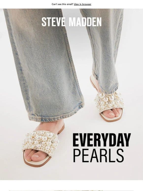 Pearls， But Make It Casual