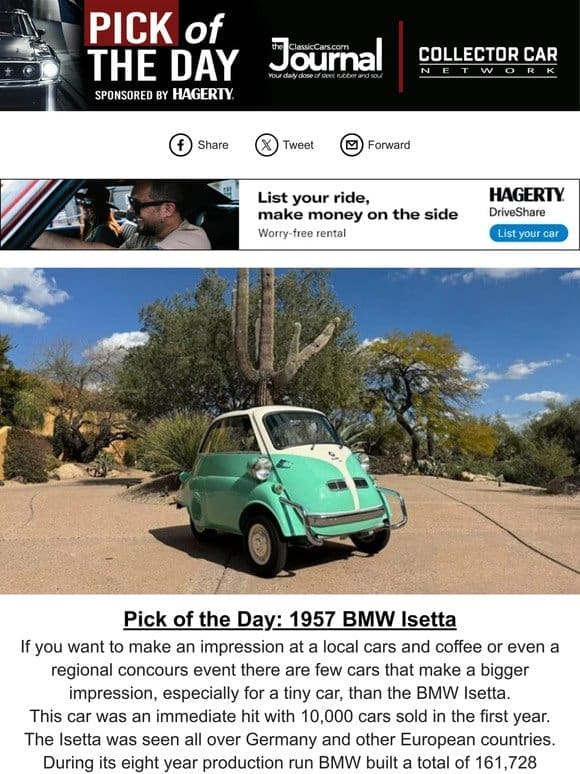 Pick of the Day: 1957 BMW Isetta