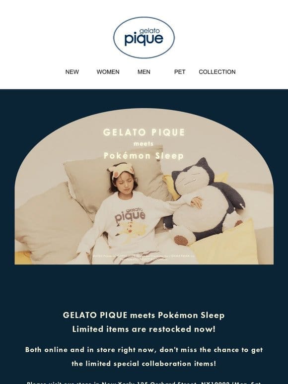 Pokémon Meets Gelato Pique is Restocked✨Both Online and In Store