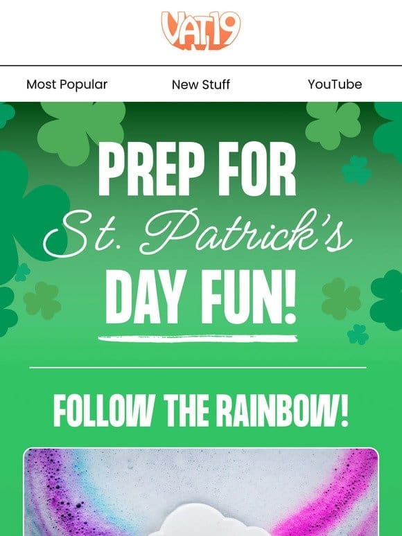 Prep for St.Patrick’s Day Fun!