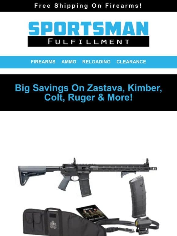 Preparing You For When The Earth Turns Dark! Zastava， Kimber， Colt， Ruger & More!