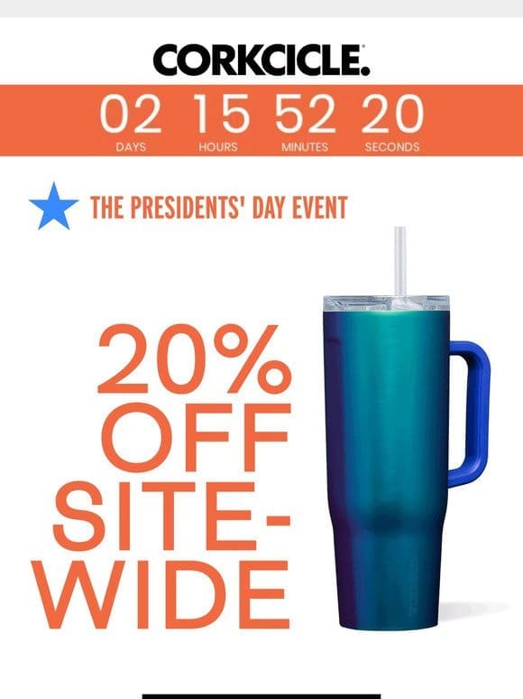 Presidents’ Day Sale Is On!