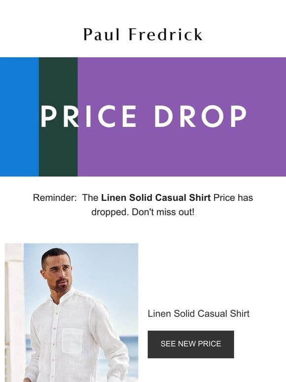 Price Drop Alert – We dropped the price on items just for you!