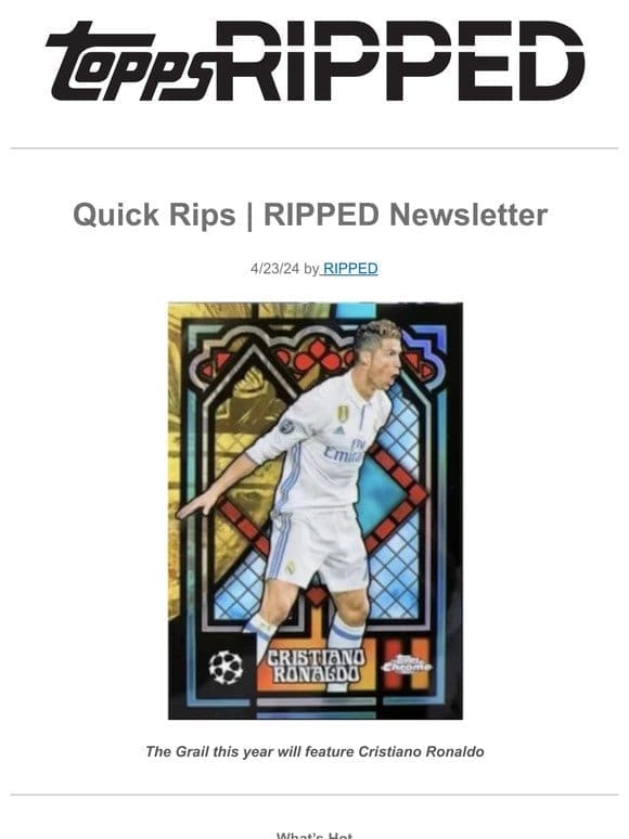 Quick Rips | RIPPED Newsletter