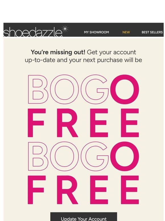 RE: Your Buy 1 Get 1 Free