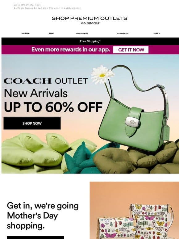 [Re:] COACH Outlet’s New Arrivals