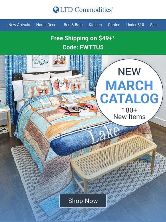 Ready， Set， Shop: Our New Catalog is Here!