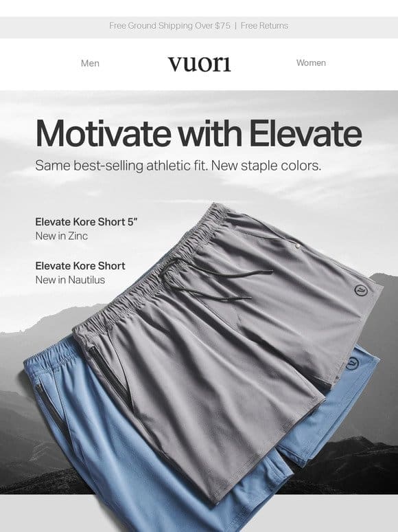 Refreshed: Elevate Kore Short