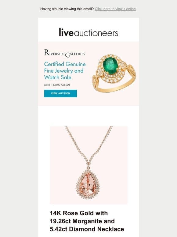 Riverside Galleries | Certified Genuine Fine Jewelry and Watch Sale