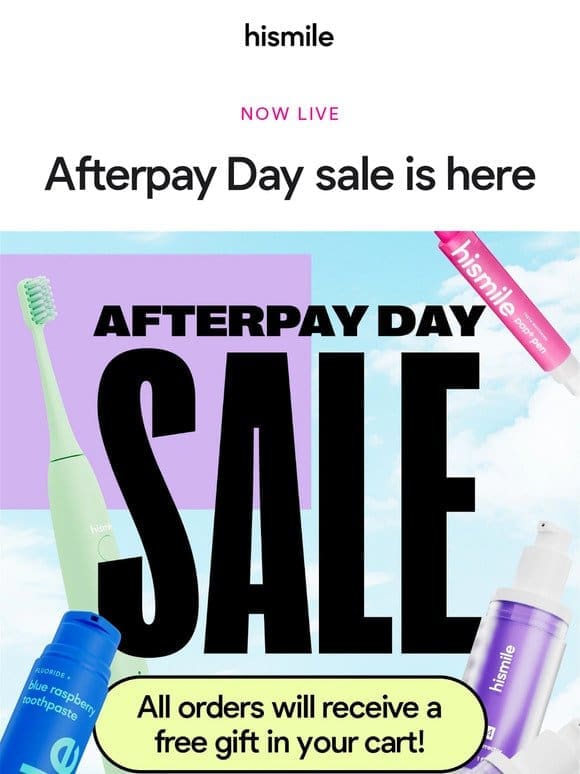 SALE ALERT: It’s Afterpay Day