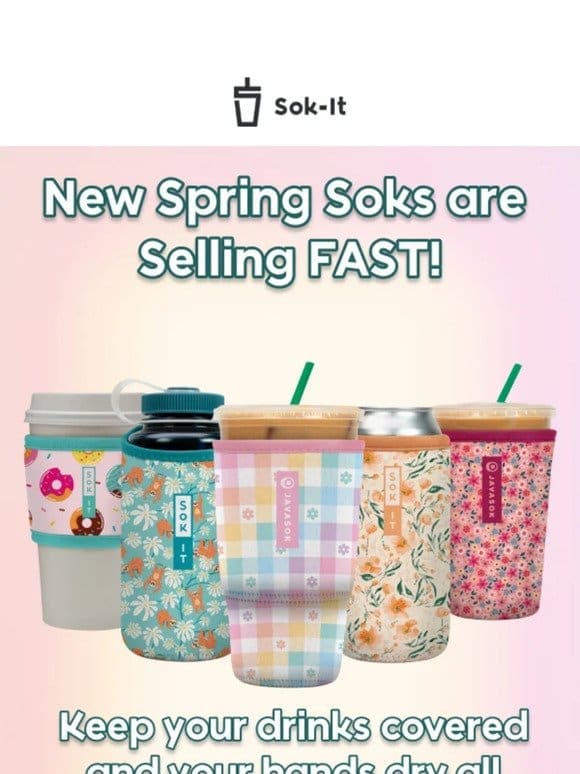 SELLING FAST: SPRING SOKS