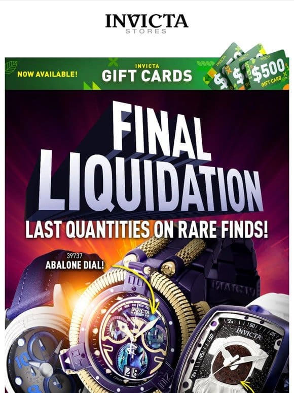 SMOKIN’ HOT LIQUIDATION DEALS❗Shop NOW Before It’s Too Late⚠️