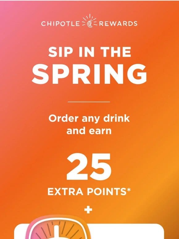 SPRING SIPPER: Your new Extra is here