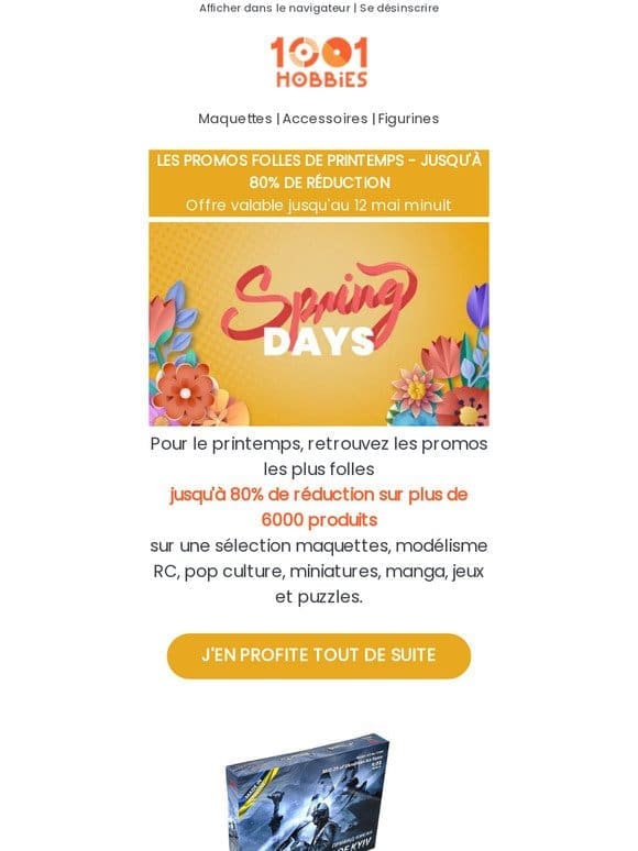 SPRINGDAYS – Les promos de Printemps​