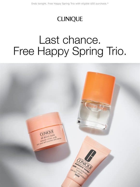 Say yes to spring happiness. Get this trio before it’s gone.