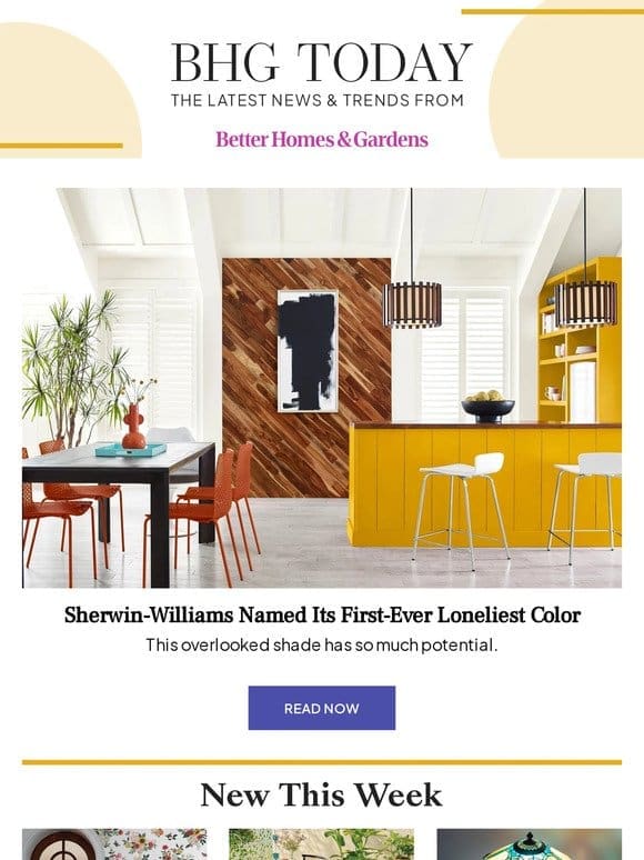 Sherwin-Williams Named Its First-Ever Loneliest Color