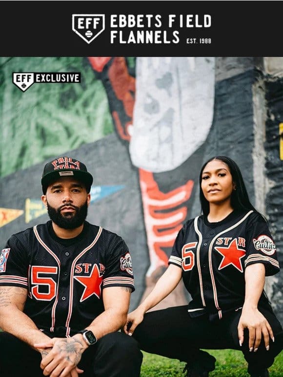 Shop Now: The Cultural Excellence x Philadelphia Stars Collections