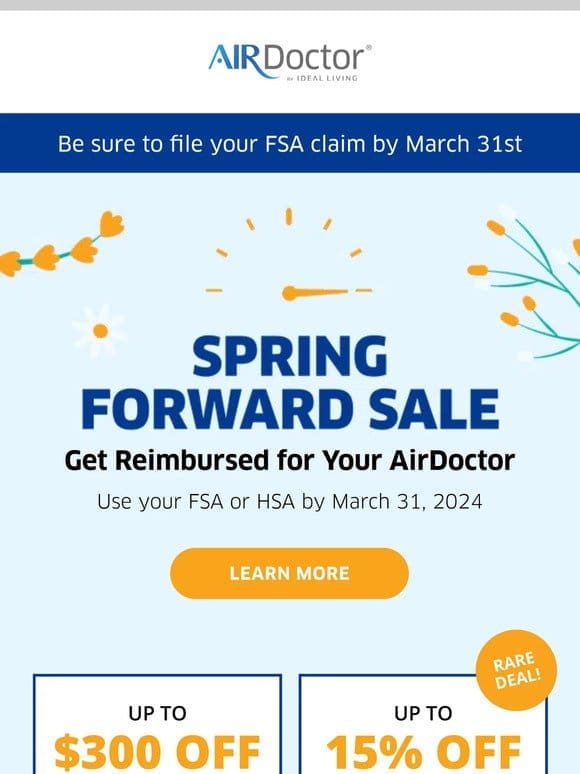 Shop the Spring Forward Sale!