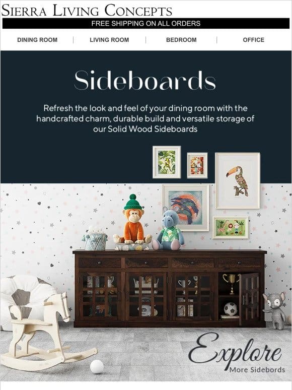 Sideboards: Adding spice to storage