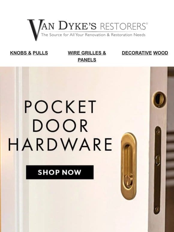 Space-Saving Pocket Doors