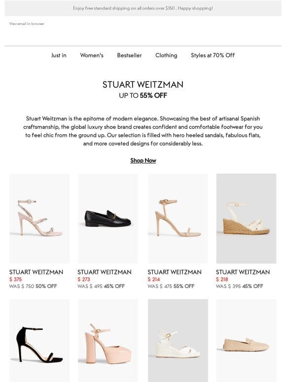 Spotlight On: STUART WEITZMAN