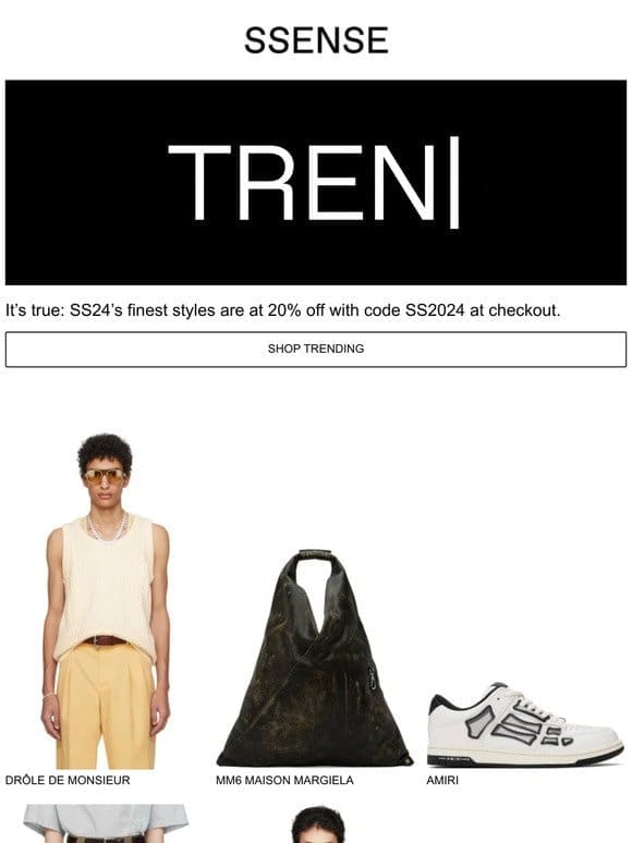 Spotted: Hot Stuff on SSENSE