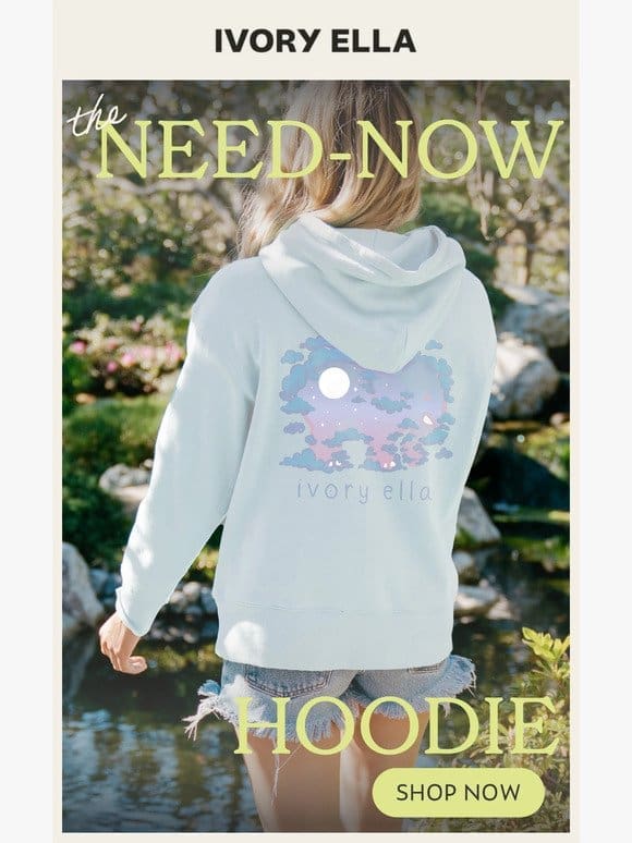 Spring Hoodies Are Here! Check Out Our Latest Styles To Stay Cute and Dry This Spring!
