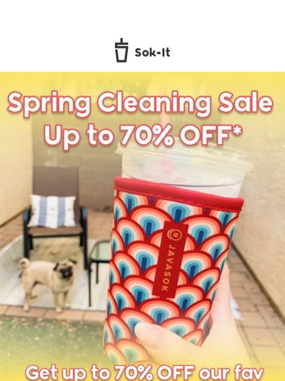 Spring Sale: Up to 70% OFF