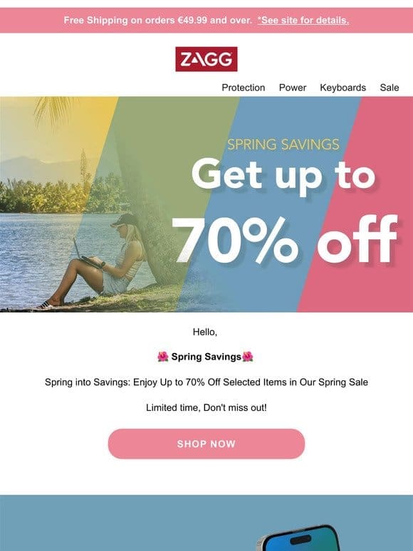 Spring Savings – Last Days