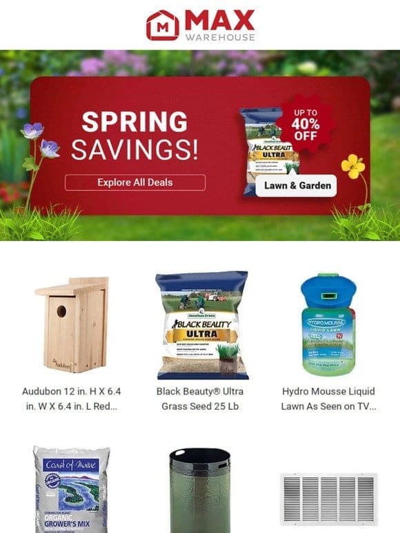 Spring Savings