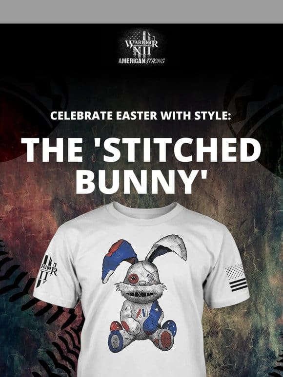 Stitched Bunny T-Shirt: Now Available To Order!