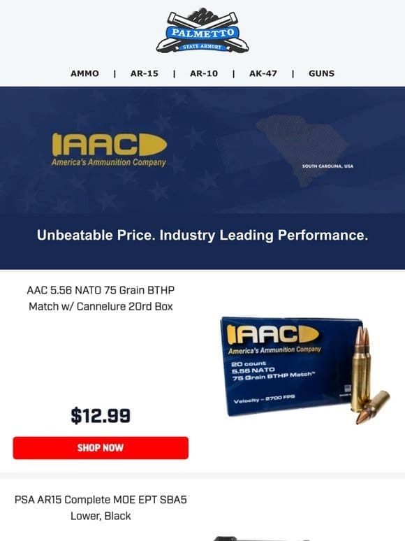 Stock Up This Easter Weekend On Your Favorite Calibers From AAC!
