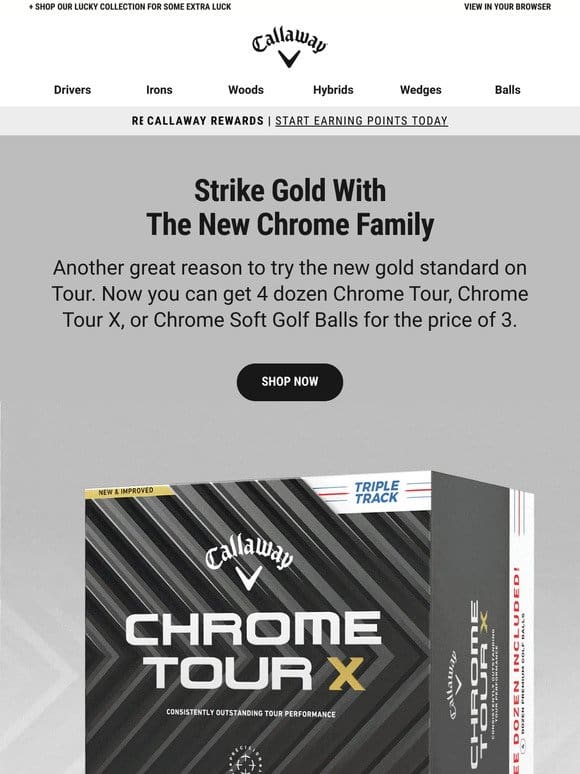 Strike Gold With The New Chrome Family