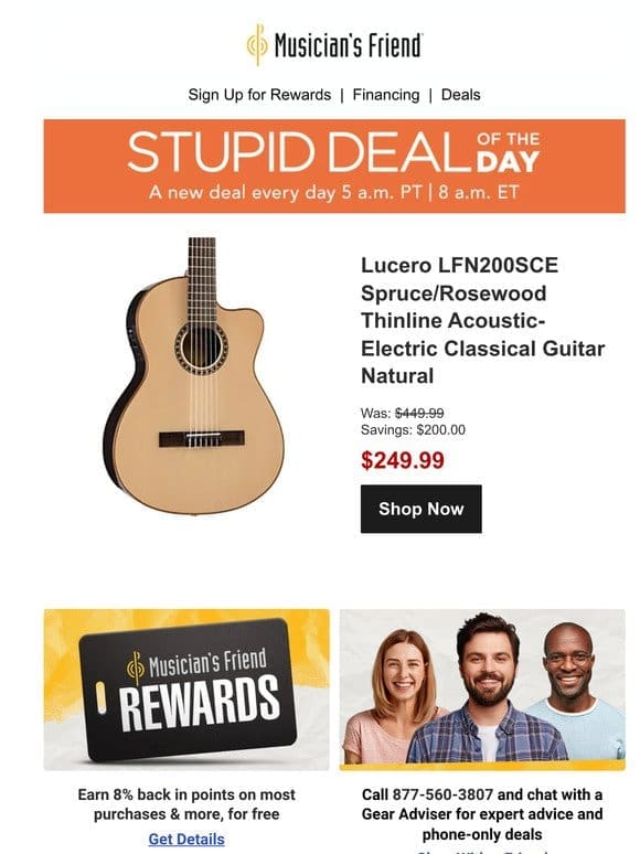 Stupid Deal of the Day now available!