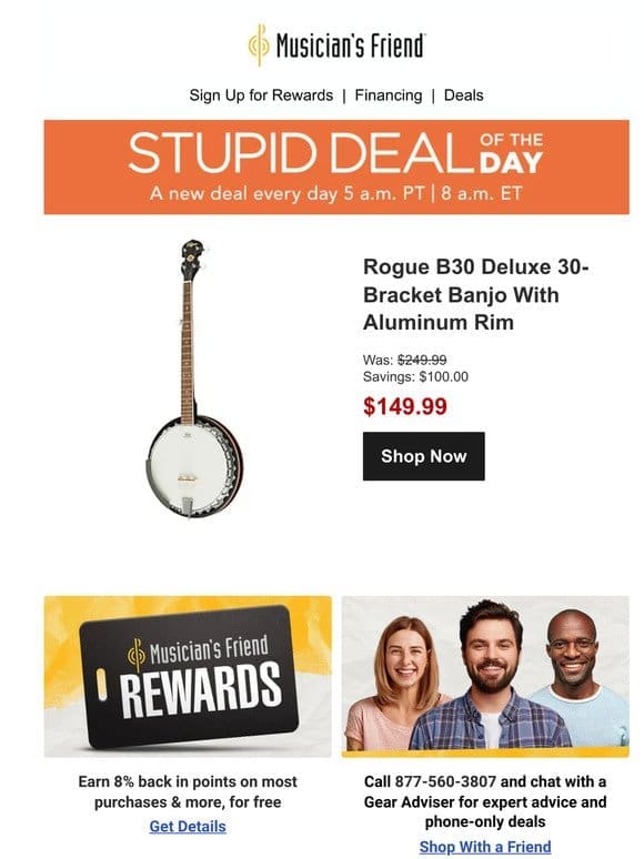 Stupid Deal of the Day now available!