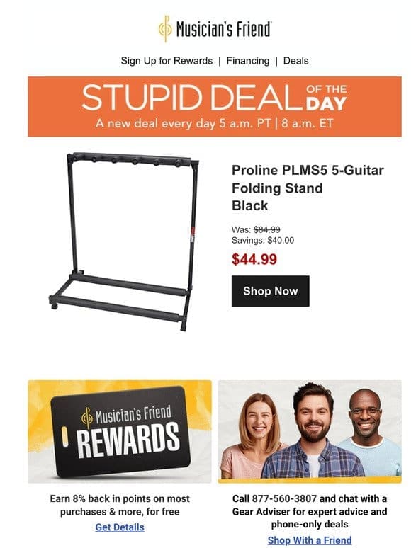 Stupid Deal of the Day now available!