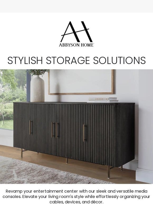 Stylish Storage Solutions