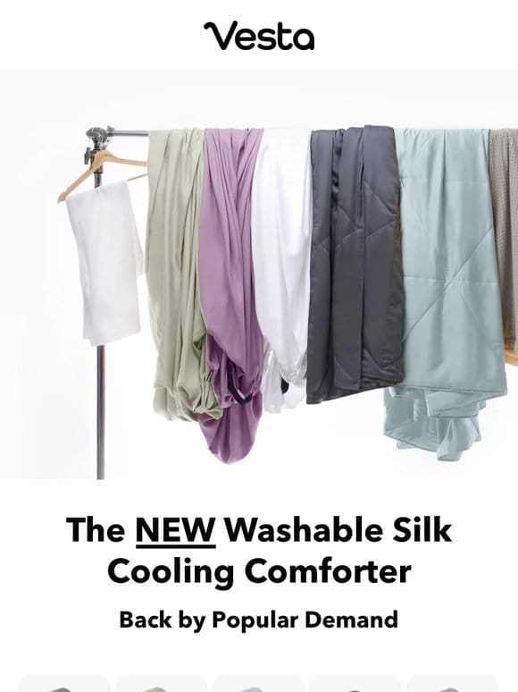 Summer’s near – grab our New Cooling Blanket!