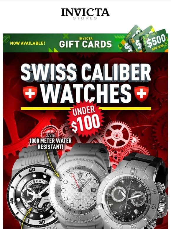 Swiss Watches UNDER $100 ❗Don’t Miss Out⚠️❗