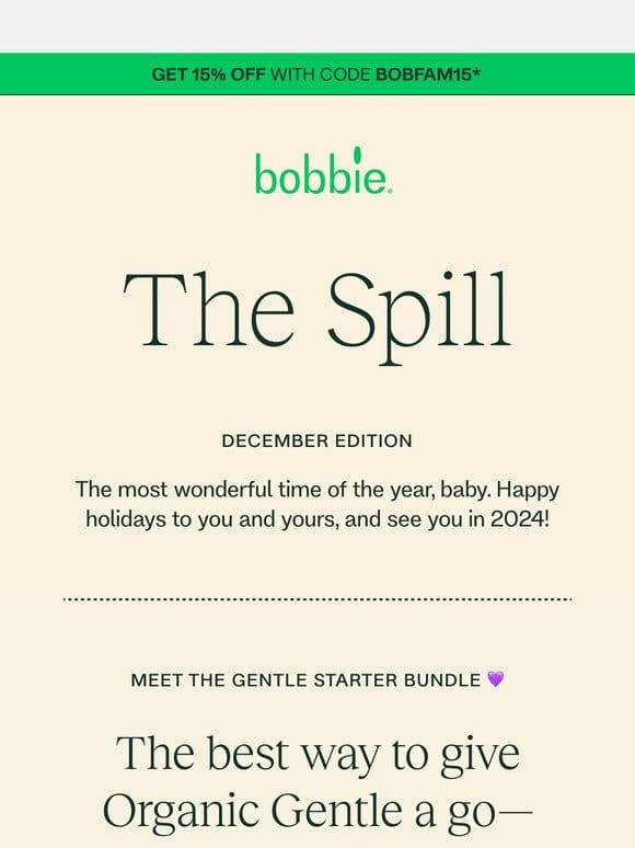 THE SPILL   December Edition
