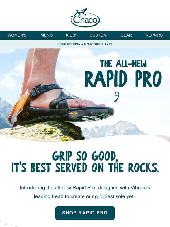 TOGETHER AGAIN: Chaco   Vibram®