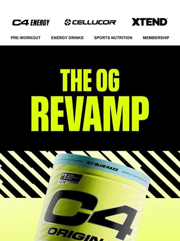 The New OG Pre-Workout for Smashing Goals